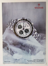 Pubblicita' Advertising Werbung Tudor Orologio Cronografo Watch Rolex 2006 (R1)