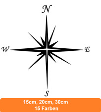 Adesivo bussola stella polare