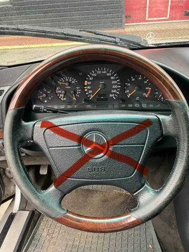 Volante mercedes 99 in - mercedes, 91-99