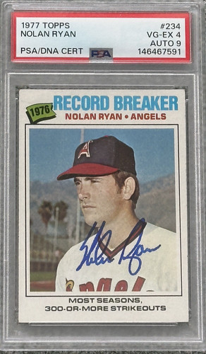 1977 topps nolan - topps, ryan