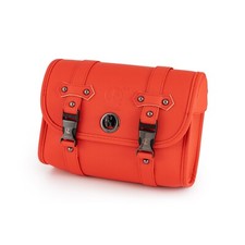 Borsa Moto Ecopelle Arancione