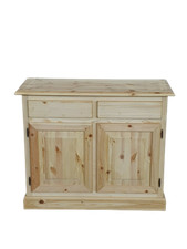 CREDENZA  IN PINO 2 PORTE IN