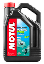 MOTUL MARINE TECH 25W40 4T 5 LT OLIO MOTORE FUORIBORDO
