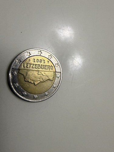 Moneta euro 2002 letzebuerg - moneta,