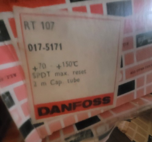 Danfoss pressostato 107 - pressostato,