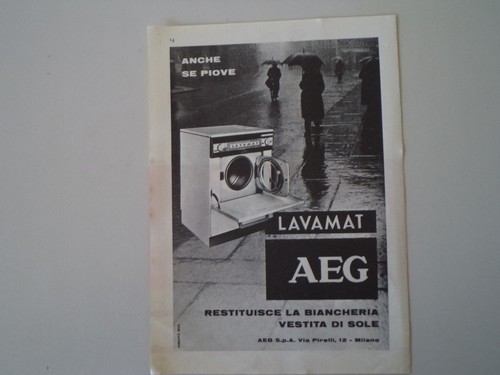 Advertising pubblicità 1964 - advertising,
