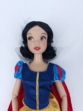 Disney Bambola Biancaneve Con Braccia Articolate Vestito Mantello