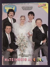 SORRISI 48/1989 LARA ORFEI DELPHINE FOREST PROMESSI SPOSI GINO PAOLI MODA DIOR