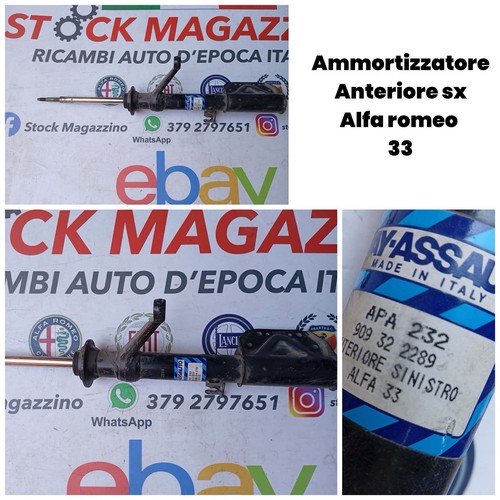 Ammortizzatore anteriore - ammortizzatore, sx