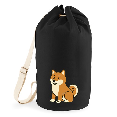 Sacco mare shiba inu fumetto - shiba,