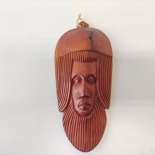 Maschera parete africana - maschera, da