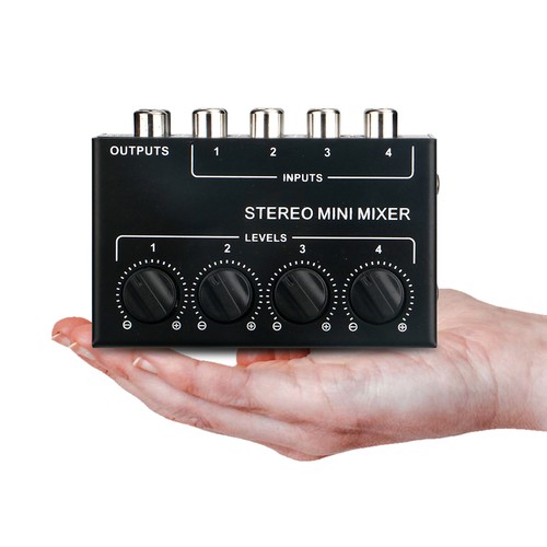 Mini mixer audio - mixer, 4