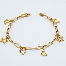 Bracciale in oro giallo 18 kt