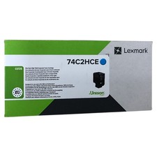 Toner Lexmark CS725 ciano/blu