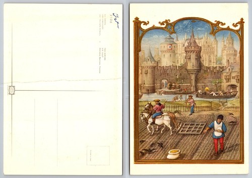 Cartolina epoca semina - d'epoca, la