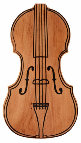 Music violin breadboard - violin,