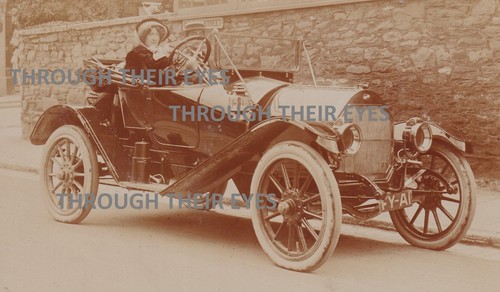 Original photo postcard - , of