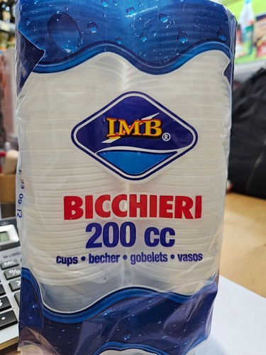Bicchieri plastica 200cc - bicchieri, di