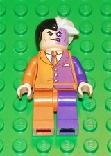 LEGO 6864 - SUPER HEROES - BATMAN / TWO FACE - MINIFIG / MINIFIGURE