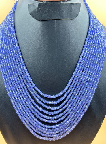 Collana tanzanite naturale - in,