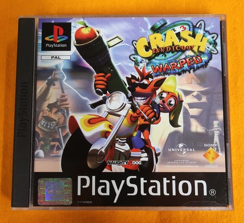 Crash bandicoot warped - bandicoot, ps1