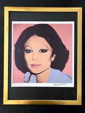 🔥 ANDY WARHOL | FARAH DIBA ICONIC VINTAGE PRINT – SIGNED MOUNTED & FRAMED!