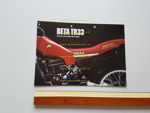 Beta trial 1986 depliant - beta, 33