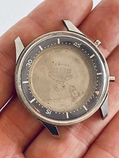 CASSA CASE stainless steel SUPERCOMPRESSOR DIVER VETTA 10-67 VINTAGE 36 mm ETA