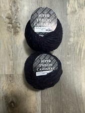 Filatura Di Crosa Super Tweedy Cashmere Lotto di 2 82 anni/50 g nuovi con etichette