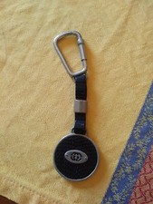 GUCCI PORTACHIAVI IN METALLO E PELLE COCCODRILLO VINTAGE con logo doppie G 