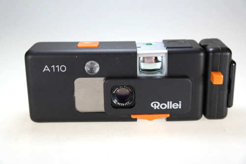 Rollei a110 con tessar - tessar, 2,8/23