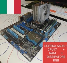 Bundle scheda madre Asus  cpu I7 Ram e dissipatore RGB