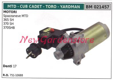 Motorino avviamento mtd - motorino,