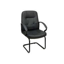 Poltroncina attesa Auriga AUV - con braccioli inclusi - nero - Unisit