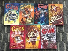 Dark House Books E Powell The Goon Lot Bundle Vol 1-6 And 8 Graphic Novels VGC