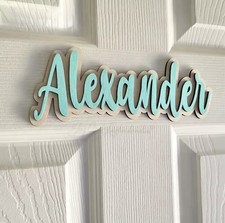 Nome Personalizzato in Legno