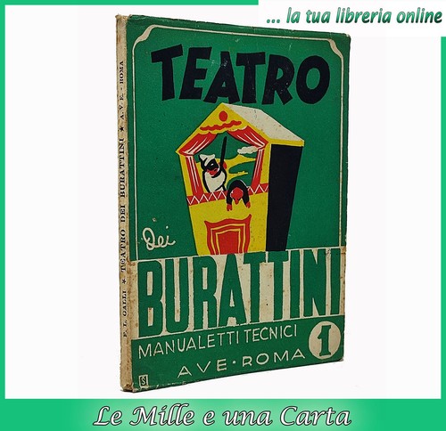 Libro teatro dei burattini ave - libro,