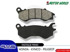 PASTIGLIE FRENO ANTERIORI RMS ORGANICHE KYMCO AGILITY R16 PLUS 125 2021