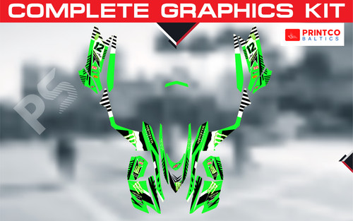 Arctic cat dvx400 kit grafico - cat,