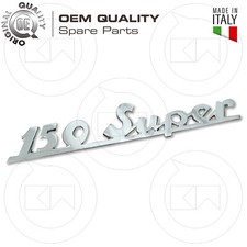 TARGHETTA PIAGGIO VESPA SUPER