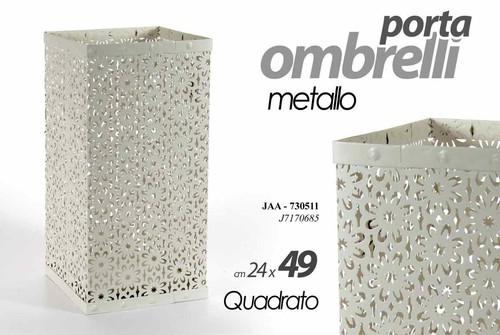 Portaombrelli design quadrato - portaombrelli,