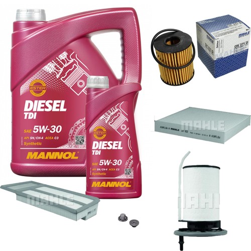 Mahle controllo set mannol - set, 6