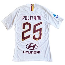 Maglia AS Roma Away 2018 2019 Nike Vapor Match Matteo Politano 25 Originale Rara