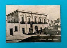 Antica cartolina Casarano - Piazza Giuseppe Zuccaro animata non viaggiata