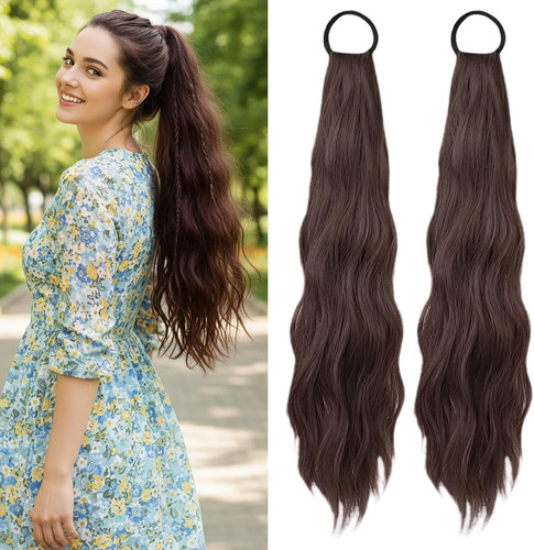 Pezzi extension capelli coda - 2,