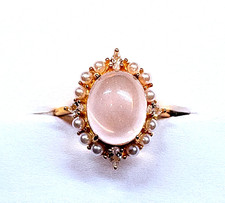 Quarzo Rosa,Zircone & Perla