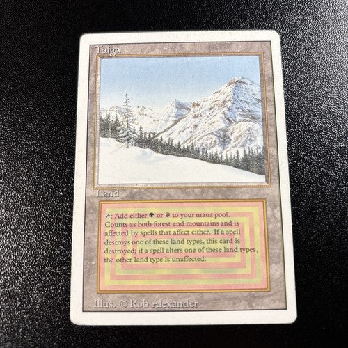 Mtg taiga revisionata dual - taiga,