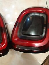 COPPIA STOP FANALI FANALINO LED POSTERIORI  FIAT 500X DX e SX - NERO BLACK