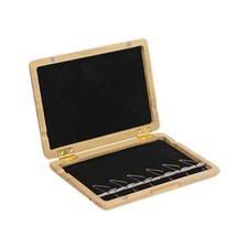 Custodia per ance per fagotto in legno multifunzionale e robusta 6 ance da