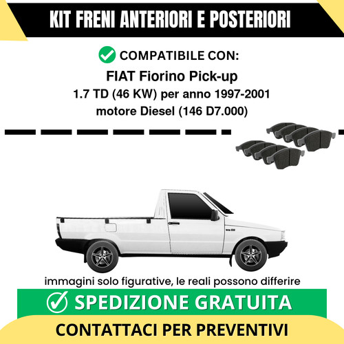 Pastiglie freno ant post - ant,